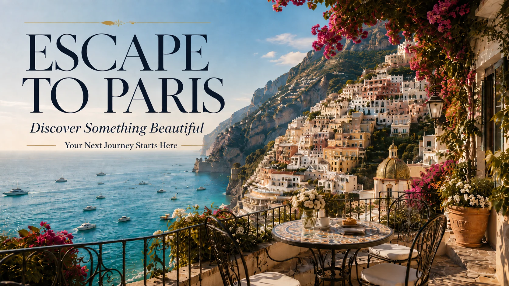 Travel promotion before replacing Your Next Journey Starts Here