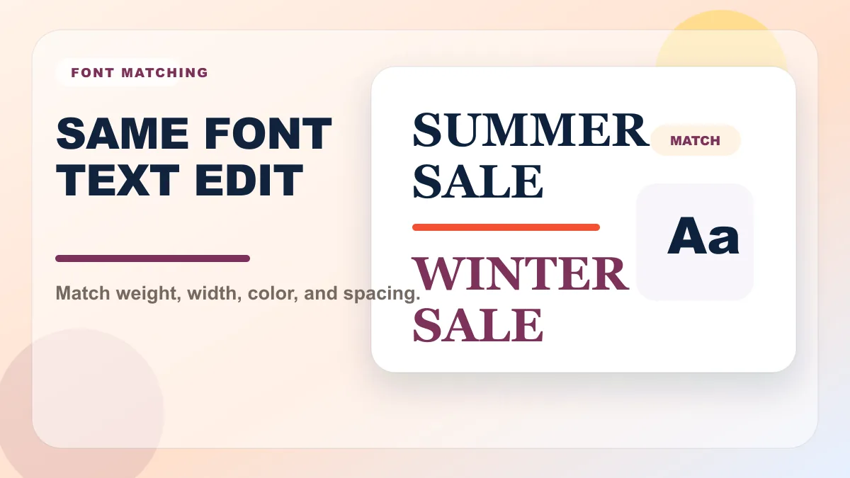 Blog cover showing same-font image text replacement with matched typography